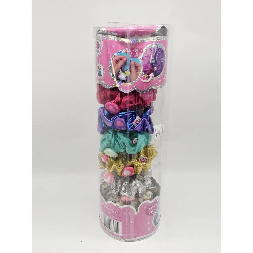 ScrunchMiez 7 Pack SUPER SET Series 1 Scrunchie to Plush Clip 2 EXCLUSIVES Set